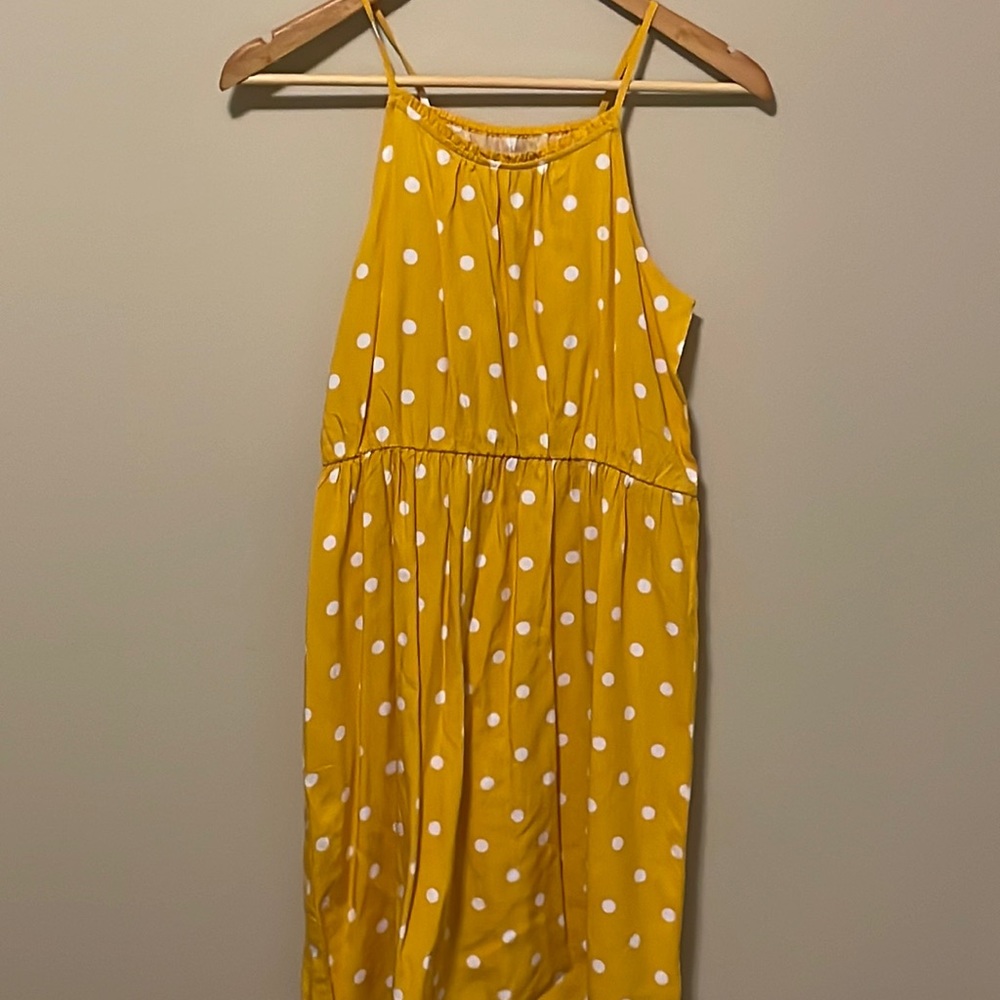 Old Navy polka dot dress, youth size 14